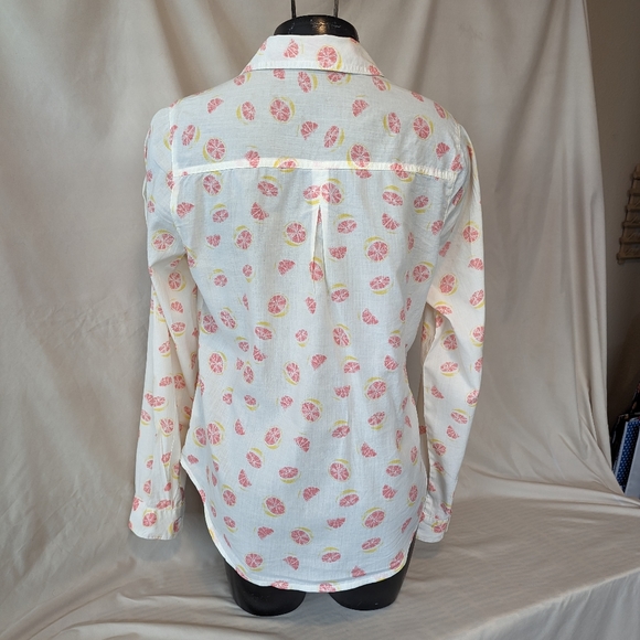 Maurice's medium grapefruit print top - Picture 2 of 4